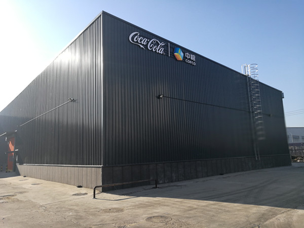 沈阳可口可乐新建仓库